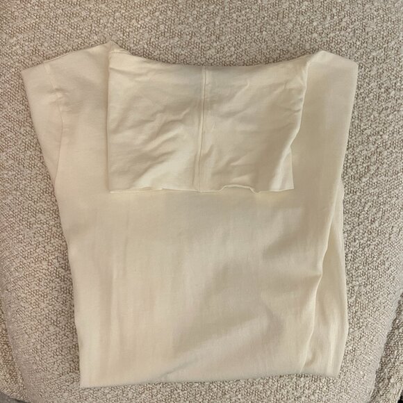 J. CREW White Jersey Turtleneck - 100% Cotton - XXS - NEVER WORN - Picture 4 of 7